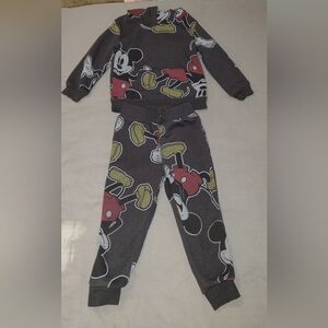 Disney Mickey Mouse Kids Matching Set - Black, Red, Yellow